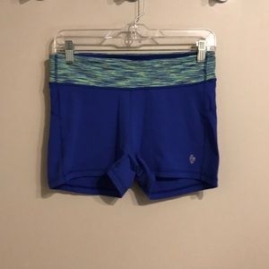 Ellie size L royal blue compression shorts